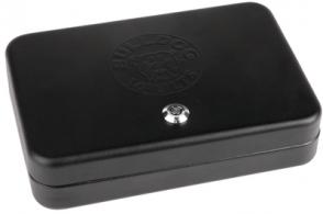 Personal Safe With Key Lock and Security Cable Exterior Dimensions 9.5 x 6.5 x 2 inches Black