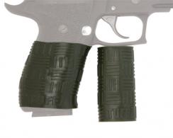 Tuff 1 Gun Grip Cover Double Cross OD Green - TUFF1DXODGRN