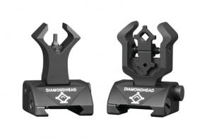 Diamond Integrated Sighting System Front/Rear Sights Matte Black