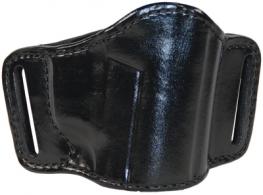 Model 105 Minimalist Belt Slide Holster Small 2 Inch Barrel Revolver Size 1 Plain Black Right Hand - 19490