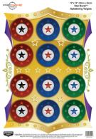 Dirty Bird Pregame Targets Star Burst 12x18 Inch 8 Per Package - 35572 Dirty Bird Pregame Targets Star Burst 12x18 Inch 8 Per Package - 35572