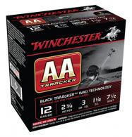 AA TrAAcker 12 GA 2.75 IN. 1250 FPS 1.125 Ounce 7.5 Round Black Wad - AAHA127TB