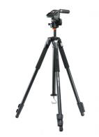 ABEO 203AV Aluminum Video Head Tripod Adjustable From 25-61.6 Inches - ABEO203AV