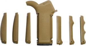 Engage AR15/M16 Pistol Grip With Three Interchangeable Front and Back Straps Scorched Dark Darth - EPGI16SDE