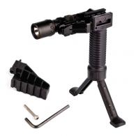 Grip Pod Single Light Rail Black - GPS-SLR