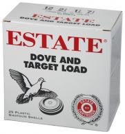 Estate Dove And Target 12 Gauge 2.75 Inch 1200 FPS 1.1 Ounce 7.5 Round - GTL12HN 7.5 Estate Dove And Target 12 Gauge 2.75 Inch 1200 FPS 1.1 Ounce 7.5 Round - GTL12HN 7.5