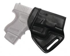 Middle of the Back Holster for Glock 17/22/31 Right Hand Black - MBH-300