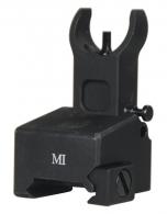 Locking Low Profile Flip-Up Front Sight For Gas Block Mounting Matte Black