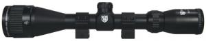 Mountmaster Riflescope 3-9x40mm Adjustable Objective Mil-Dot Reticle Matte Black Finish With One Inch Rings - NMM3940AOW