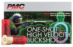One Round High Velocity Buckshot 12 Gauge 2.75 Inch 1330 FPS 9 Pellets 00 Buckshot - HV12BK00 One Round High Velocity Buckshot 12 Gauge 2.75 Inch 1330 FPS 9 Pellets 00 Buckshot - HV12BK00