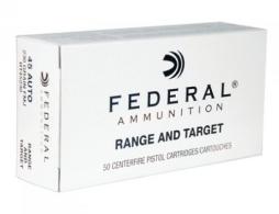 Federal Range and Target  .45 ACP 230 Grain Full Metal Jacket 50rd box