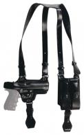 Full Slide Shoulder Holster For Glock 19/23/32 Right Hand Black - SH4-310
