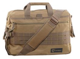 Tactical Laptop Briefcase Tan - 15-305TN