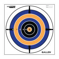 EZ Aim Bullseye Targets 8x8 Inch Twelve Per Package - 15206