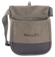 Select Canvas Double Compartment Shell Bag Olive Green - 2306