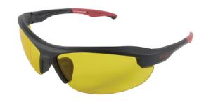 Ruger Core Ballistic Shooting Glasses Black Frame Yellow Lens - 27873