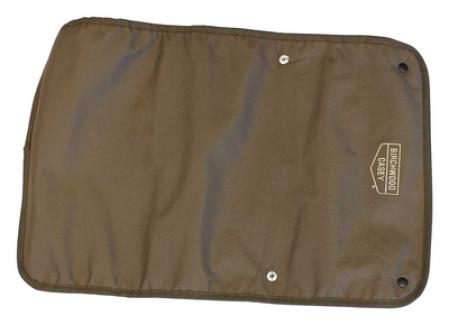 Waxed Canvas Handgun Cleaning Mat With Snap Closure 16x24 Inches