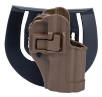 SERPA CQC Concealment Holster For Glock 19/23/32/36 Matte Finish Coyote Tan Right Hand - 410502CT-R