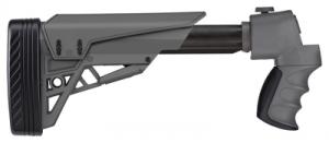 ATI Strikeforce Universal Side Folding 12 Gauge Shotgun Stock TacLite Stock/Recoil Reducing Grip/Buttpad Matte Destroyer Gray