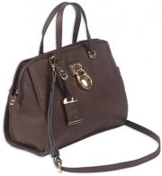 Satchel Series Concealed Carry Purse Chocolate Brown - BDP-028