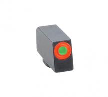 Front Tritium Night Sight For All For Glock Green With Orange Outline .220 Height .140 Width - GL-212-220-OR-C