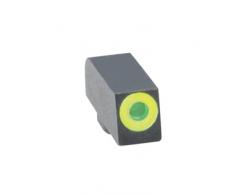 Front Tritium Night Sight For All For Glock Green With LimeGreenLumi Outline .165 Height .140 Width - GL-212-GR-C Front Tritium Night Sight For All For Glock Green With LimeGreenLumi Outline .165 Height .140 Width - GL-212-GR-C