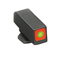 Front Tritium Night Sight For All For Glock Green With Orange Square Outline .165 Height .140 Width - GL-212-OR-Q