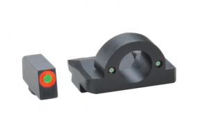 Ghost Ring and U-RAP Night Sights For Glock 20/21 Green Front/Orange Outline Green Rear - GL-226 Ghost Ring and U-RAP Night Sights For Glock 20/21 Green Front/Orange Outline Green Rear - GL-226