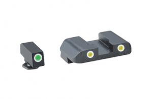 Pro Series Night Sight Set Green Front Yellow Rear For Glock 17/39