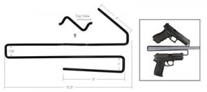 Over And Under Handgun Hanger Two-Pack - OUHH2 Over And Under Handgun Hanger Two-Pack - OUHH2