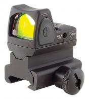 RMR Ruggedized Miniature Reflex Sight 1.0 MOA Red Dot Reticle With RM34 Picatinny Rail Mount Matte Black - RM09-C-700312