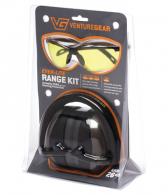 Ever-Lite Range Kit Combo PM8010 Muffs and Ever-Lite Glasses Black Frame/Amber Lens