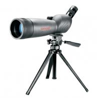 World Class Spotting Scope With 45 Degree Eyepiece 20-60x80mm Tripod Included Gray/Black - WC20608045