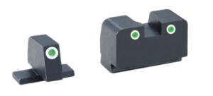 Classic Tritium 3-Dot Night Sights For Springfield XD/XDM Green Front Green Rear - XD-181 Classic Tritium 3-Dot Night Sights For Springfield XD/XDM Green Front Green Rear - XD-181