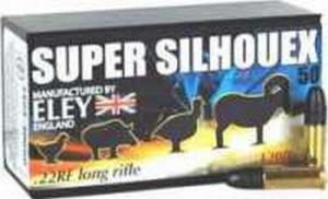 ELEY .22 LR SUPER SILHOUEX 50PK - EL22SUPSIL ELEY .22 LR SUPER SILHOUEX 50PK - EL22SUPSIL