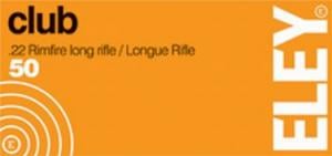 ELEY .22 LR CLUB EXTRA 50/100 - EL22CLUB ELEY .22 LR CLUB EXTRA 50/100 - EL22CLUB