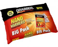 GRABBER HAND WARMERS 10 PAIR PER PACK 32