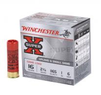 Winchester SUPER-X GAME LD 16GA 12.75" #6 1OZ 25/10 - XU166