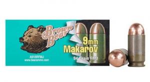 BROWN BEAR 9MMMAK 94GR FMJ - A918RFMJ
