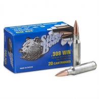 BEAR SILVER .308 Winchester 145GR FMJ 20/25 - A308FMJN