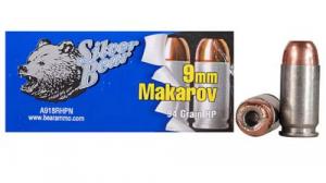 BEAR SILVER 9MMMAK 94GR HP 50/20 - A918RHPN