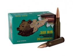 BEAR BROWN 308 Winchester 140GR SP 20/25 - AB308SP BEAR BROWN 308 Winchester 140GR SP 20/25 - AB308SP