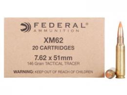 FED 7.62X51 TRACER 20/25 - XM62 FED 7.62X51 TRACER 20/25 - XM62