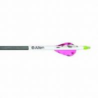 ALLEN SHRINK FLETCHING PINK/WHITE CAMO VANE 3PK - 68596