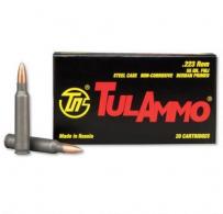 TulAmmo Full Metal Jacket 223 Remington Ammo 20 Round Box - 223550
