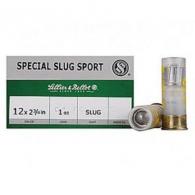 S&B 12GA 2-3/4" 1oz SLUG 25RD BOX - SB12SLUG