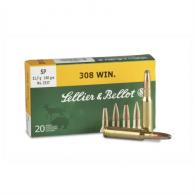 SB .308 Winchester 180GR SP 20/25 - SB308C SB .308 Winchester 180GR SP 20/25 - SB308C