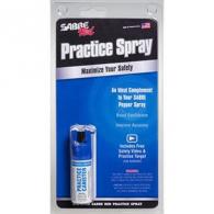 SABRE PRACICE SPRAY .54OZ - STUR00 SABRE PRACICE SPRAY .54OZ - STUR00