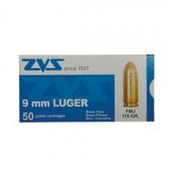 CENT AMMO ZVS 9MM 124GR FMJ BRASS 50/20 - AM1903