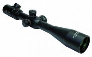 Konus F30 Precision 6-24x 52mm Blue / Red Modified Mil-Dot Reticle Matte Black Rifle Scope - 7297